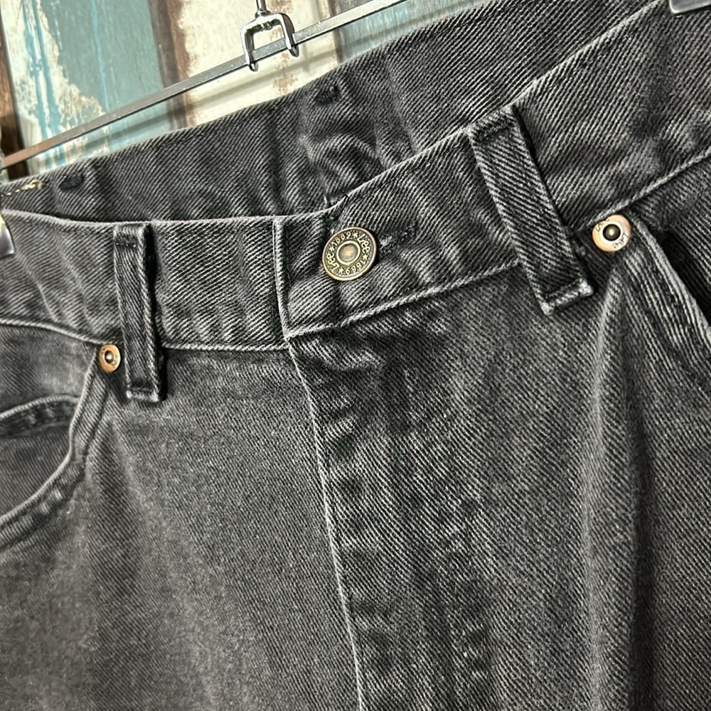 Lee 34x32 black thick denim jeans - Picture 5 of 14